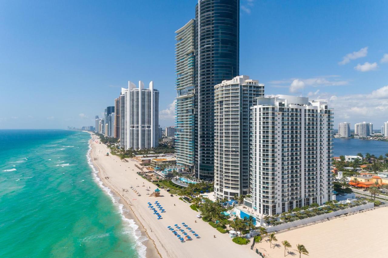 Апартаменты Sunny Isles 1Bdr Sea View And Pool Майами-Бич Экстерьер фото